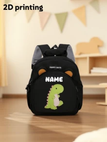 Mochila personalizada de oso de peluche mini para volver a la escuela, diseño de bloques de color, gráfico lindo de oso de fútbol en el frente, nombre personalizable, adecuada para la escuela, clase de baile o viajes, regalo de cumpleaños, regalo de Navidad, estilo estético - Multicolor - Ver 45