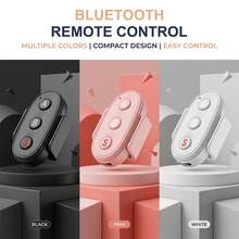 Wireless Camera Remote Control Compatible With Iphone And Android Featuring Zoom Functionality And A Front/Rear Camera Toggle; Designed For Taking Photos And Recording Videos, And Serves As A Smartphone Remote - Pink - View 4