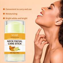 YCHZ Stik Perawatan Wajah dan Leher Vitamin C Kunyit, Bahan-Bahan Alami dari Tumbuhan, Melembapkan dan Menghidrasi, Mengencangkan Kulit, Desain Lembut, Tekstur Ringan, Mudah Diserap, Mudah Digunakan, Tahan Lama, Membuat Kulit Halus dan Lembut, Meregenerasi Kulit - 50 gram - View 6