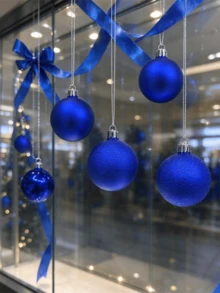 Christmas Balls - Azul - View 4