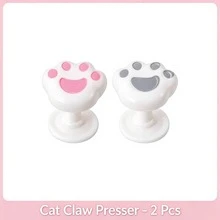 2 buah Pengangkat Dudukan Toilet Bentuk Cakar Kucing Lucu, Pegangan Tutup Toilet Tanpa Sentuh, Aksesori Kamar Mandi Tanpa Sentuh - Beraneka warna - View 7