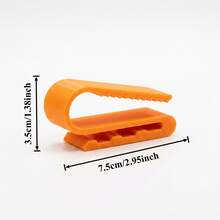 1pc Car Sun Visor Fashion Glasses Clip, Durable Car Interior Glasses Holder, Space-Saving Ticket Card Organizer, Easy To Install Vehicle Modification Part, Suitable For Drivers - A - View 5