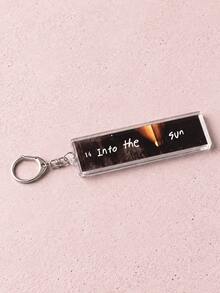 1/7pcs ARIRANG Album Acrylic Keychain, TRACK LIST Theme Keychain, K-Pop Friendship Bag Charm, Tour Merchandise, Concert Essential, Tour Must-Have, Fan Support Item, Fan Freebies, Music Festival Merchandise, Perfect Decoration For Concert Bags. Perfect Gift For ARMY Fans, Party Favor - Multicolor - View 9