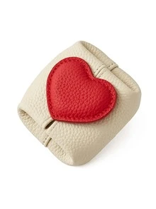 Heart-Shaped Coin Purse, Multi-Functional Portable Storage For Coins, Jewelry, Earphones, Suitable For Home Organization, Daily Commute, Travel, Business Trips, Holiday And Anniversary Gifts, Unisex - Multicolor - View 15