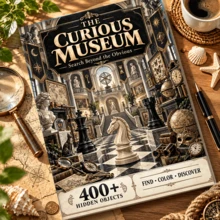 Wonderful Museum Hidden Object Search Coloring Book, 400+ Targets To ...