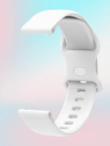 22MM Universal Soft Silicone Watchband, Suitable For Redmi Watch 5 Active/Lite Replacement Watchband, Butterfly Buckle, Durable And Comfortable - 22mm - View 11