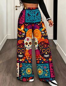Women Pants - Mixed Colors - View 4