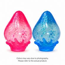 Children's Colorful Water Drop Squeeze Toy, Transparent Glitter Jelly Soft Squishy Toy, Soft Reboundable Fun Squeeze Toy, Multi-Color Color Recognition Training, Parent-Child Interaction Hand Exercise, Birthday Party Favor Children's Reward Small Gift - Multicolor - View 15