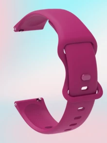 22MM Universal Soft Silicone Watchband, Suitable For Redmi Watch 5 Active/Lite Replacement Watchband, Butterfly Buckle, Durable And Comfortable - 22mm - View 20