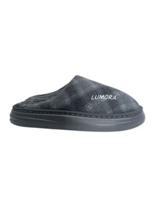 Men Slippers - Grey - View 2