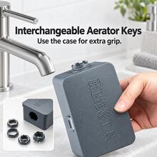 3-Layer Faucet Repair Tool Kit With Aerator Removal Keys, O-Rings, Sealing Washers, Hex Keys & Screws For Kitchen And Bathroom - A - View 3
