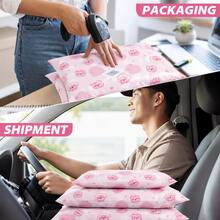 Phong bì bưu chính đa năng 10 x 13, gói 100 cái, phù hợp cho doanh nghiệp nhỏ và gửi quần áo, họa tiết gấu dễ thương - Hình chữ nhật - Xem 4