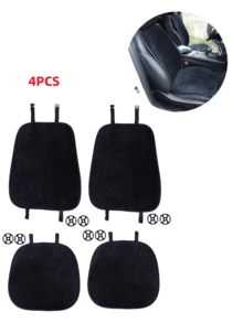 Car Seat Cushion, Short Plush Seat Cushion + Backrest, Comfortable & Non-Slip, Suitable For Most Car Seats, All-Season Use - Short Plush - View 19