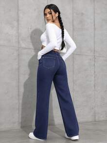 Women Jeans - 2003 Deep Blue - View 4