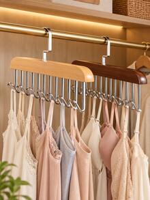 1pc Wall-Mounted Metal Hook Storage Rack With 8 Hooks - Suitable For Hats, Towels, Straps, Etc. - Modern Bedroom And Bathroom Storage Solution, Bathroom Storage, Coat Rack, Hooks, Multi-Functional Hooks (Random Color And Style) - Multicolor - View 3