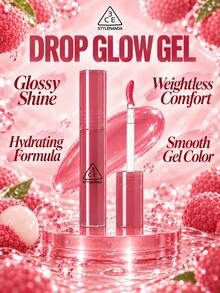 3CE Glow Lip Gloss #Neat 3.8g, Mirror-Like Watery Finish, Lightweight & Non-Sticky, Buildable, Long-Lasting Hydration, Daily Essential - #Neat - View 7