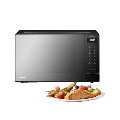 Panasonic NN-GT65QBE - Horno microondas combinado 31L 1000W - Negro