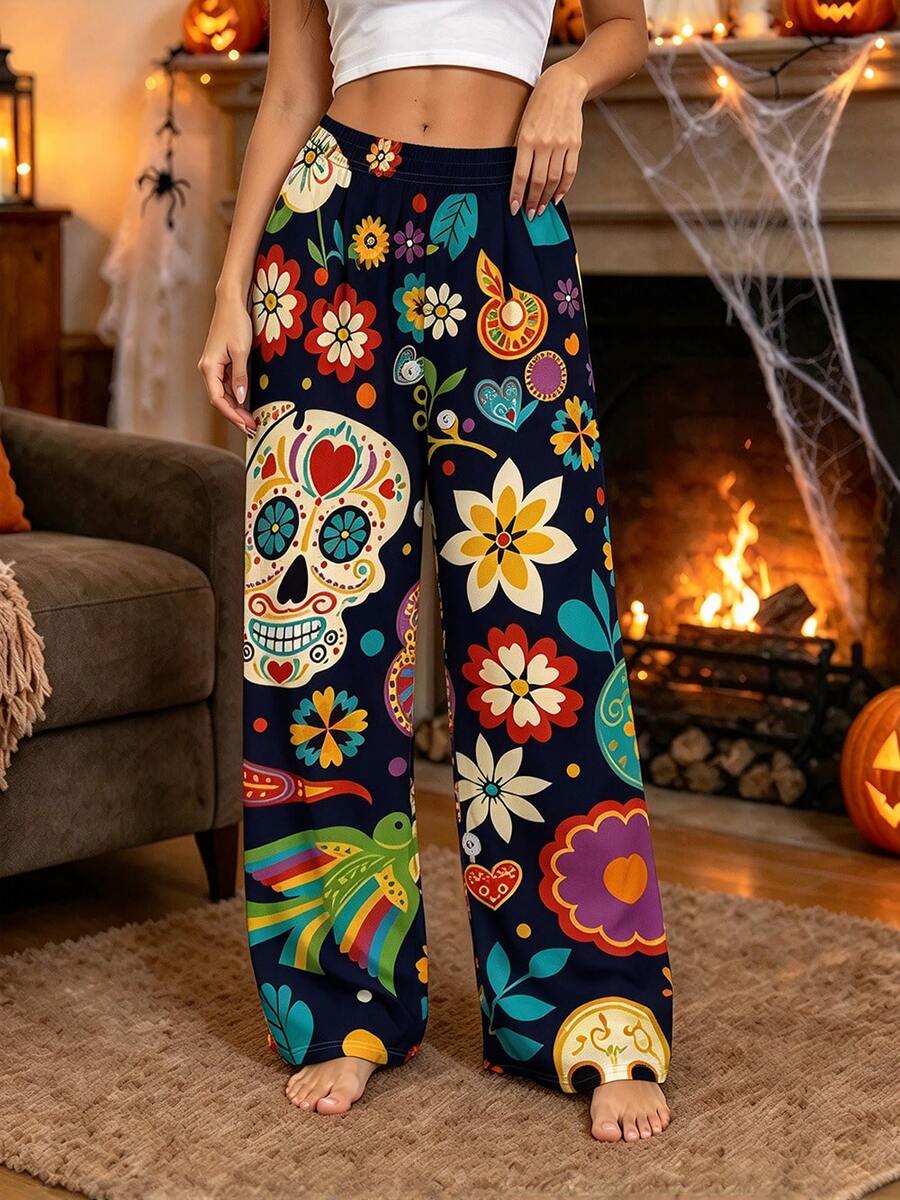 Women Pants - Mixed Colors - View 1