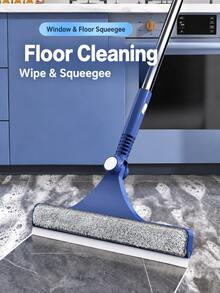 1pc 2-In-1 Extendable Glass Window Squeegee, Bathroom Shower Double-Sided Sponge Scraper With Long Handle Cleaner, Suitable For High Windows, Mirrors, Car Windshield, Streak-Free Water Removal - Multiple Styles and Colors - View 8
