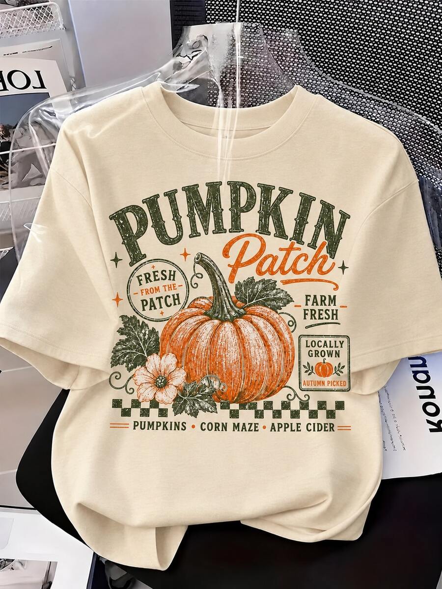 Women T-Shirts - Apricot - View 1