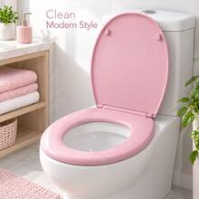 Universal Toilet Seat, Thickened Toilettainer Cover Plate, Compatible With U-Shaped, V-Shaped, O-Shaped, And Traditional Toilet Seats For Home Use. - A - View 2