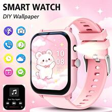 ZhiKexing Jam Tangan Pintar Layar Penuh 1,83 Inci, Kompatibel dengan Ponsel iOS dan Android, Baterai 260mAh dengan Lampu LED, (Panggilan/Peneleponan Bluetooth), Senter Luar Ruangan/Banyak Tampilan Jam/Permainan Bawaan/Pemutaran Musik/Jam Tangan Olahraga Pintar Unisex, Cocok Sebagai Hadiah untuk Teman dan Pasangan - View 1