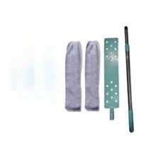 1 Set Mop, Extendable Long Handle Microfiber Duster - Easily Reach Hard-To-Reach Areas, Perfect For Bedroom And Living Room Cleaning - Multicolor - View 9
