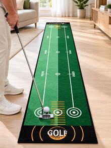 Golf Putting Practice Mat, Portable, Non-Slip, With Target Scoring System, Improve Golf Skills, Golf Accessories, Suitable For Home And Office, Indoor And Outdoor Use - Multicolor - View 1
