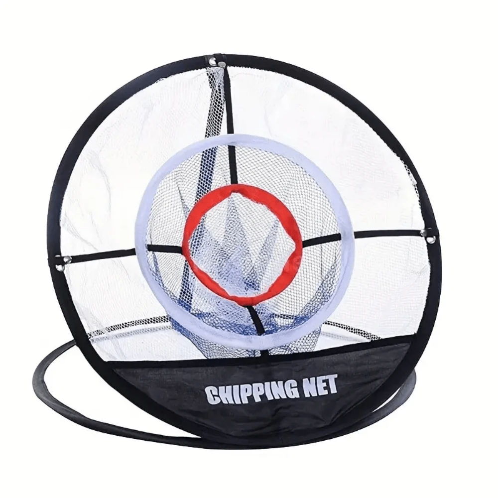 Black Golf Practice Net - Portable Foldable Pop-Up Golf Net, Golf Target Net, Practice And Improve Game Level, Used For Golf Sports Accessories, Golf Gifts, Outdoor Sports And Team Sports