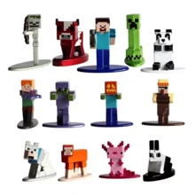Simba Jada Minecraft W5 Mini Metal Figures Blind Bag, Random Character, Villager, Creeper, Skeleton And More, Collectible Toy Figures - Wave 5 - View 4