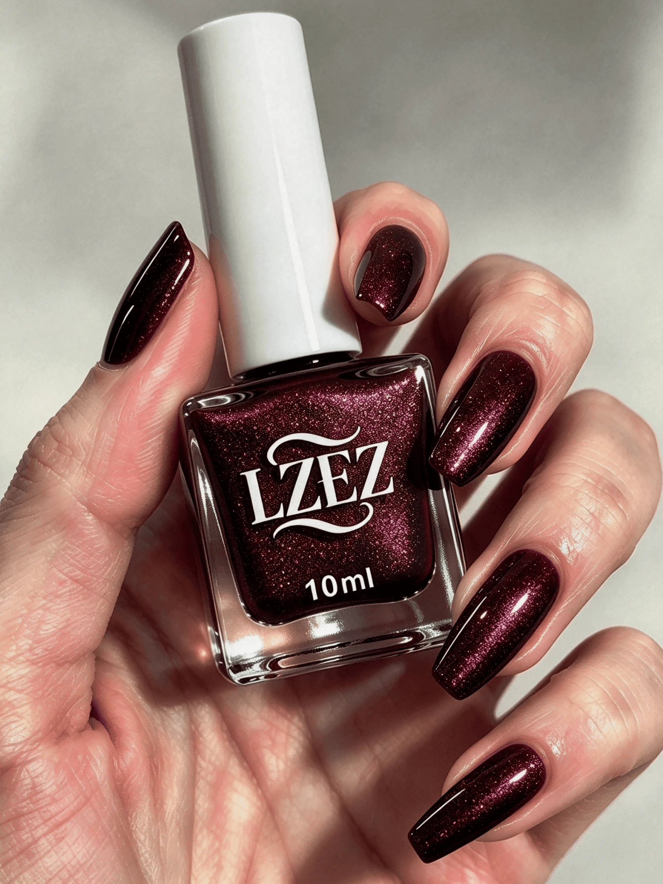LZEZ 10ml/Bottle, 2026 New Water-Based Nail Polish, Quick Drying, Long Lasting, Removable, Summer Color, Women's Manicure, Holiday Gift