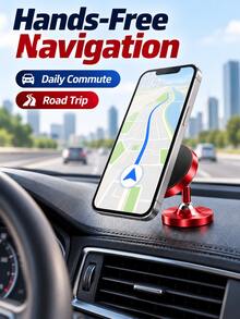 1/2 Buah Dudukan Ponsel Magnetik Dua Sisi, Genggaman Magnet yang Kuat, Dudukan Bebas Genggam yang Stabil untuk Dapur, Kantor & Mobil, Streaming Langsung, Menonton Video, Navigasi GPS, Penggunaan Multi-Scene, Perjalanan Musim Gugur, Thanksgiving, Cyber Monday, Hadiah Liburan - A - View 9