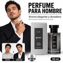 OUKEYA Perfume para Hombre g.o.a.t Luxury 50ml Colonia Masculina Spray Fragancia Cítrica Amaderada con Sándalo y Ámbar - Leñoso y terroso - Ver 8
