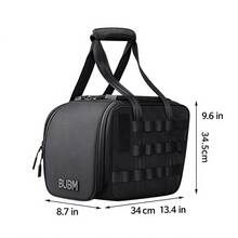 1pc Waterproof Portable Power Station Storage Bag, Compatible With DJI Power 1000 Mini, Shockproof Carry Case With Detachable Accessory Pouch For Camping Outdoor Travel - View 9