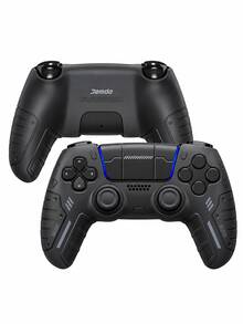 Lezhan PS-5 Silicone Protective Set-Designed To Allow Charging Without Interference, It Is Compatible With PlayStation 5 Controllers And Most Third-Party Charging Docks. Featuring A Non-Slip, Sweat-Resistant Design, It Is An Ideal Gaming Accessory. - View 3