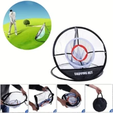 Black Golf Practice Net - Portable Foldable Pop-Up Golf Net, Golf Target Net, Practice And Improve Game Level, Used For Golf Sports Accessories, Golf Gifts, Outdoor Sports And Team Sports - One Size Fits All - View 3