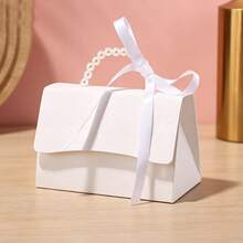 10PCS Letter-Pressed Flower-Shaped Candy Box, Mini Packaging Bag, Paper Box. Suitable For Gift Sets, Small Gift Bags, Wedding Return Gifts, And Party Decorations. - Multicolor - View 5