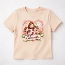 Women T-Shirts - Apricot - View 4