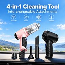 Handheld Vacuum Cordless, Portable Rechargeable Car Vacuum Cleaner With Strong Suction, Lightweight Mini Hand Held Vacuum For Car Interior, Home, Pet Hair, Sofa, Keyboard, Dust Cleaning - A - View 4