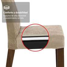 Juego De Comedor Con Mesa Y 6 Sillas Madesa Luso - Beis - Ver 5
