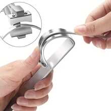 5pcs Bracelet Making Blank Tools, Metal Bending Sheets, Adjustable Bracelet Inner Core, Bracelet Bending Tool, Jewelry Stamping Tool, For Embossed Bracelets, DIY Jewelry Making, Unique Holiday Gift - Silver - View 3