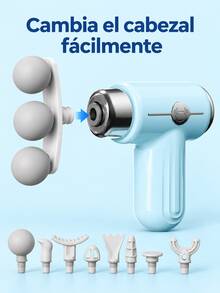 MORE BEAUTY Back Massager - Blue - View 4