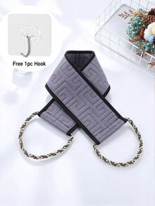 1pc Long Back Bath Scrub Strap With Strong Double Pull Rope Handle, Exfoliating Body Scrub Cloth For Deep Cleaning Dead Skin And Dirt, Suitable For Bathroom Shower SPA, Unisex, Holiday Christmas Self-Care Skincare Gift - Multicolor - View 2