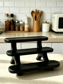 1pc Large Cute 3-Tier Desktop Display Rack, Desktop Storage Organizer ...
