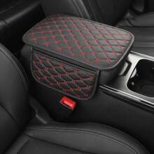 1 Set New Autumn/Winter Thickened Plush Warm Car Seat Cushion With Backrest, Single Seat Short Plush Car Pad - Multicolor - View 2
