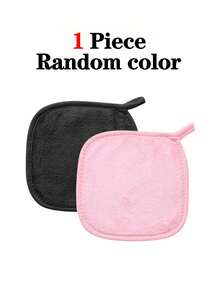 12pcs Reusable Makeup Remover Pads With Edge Design, Slouchy Washable Makeup Remover Pads, 6/4/2/1 Pc Set - Multicolor - View 7