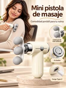 MORE BEAUTY Back Massager - Beige - View 2
