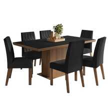 MADESA Dining Table & Chair Sets - Black - View 2