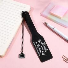 Creative And Fun Bottle Shaped Metal Bookmark, Spicy Book Lovers For Men And Women Reading Women's Bookmark, Exclusive Reading Mark For Book Lovers/Wine Lovers, Durable And Anti Loss Design. - Black and White - View 11