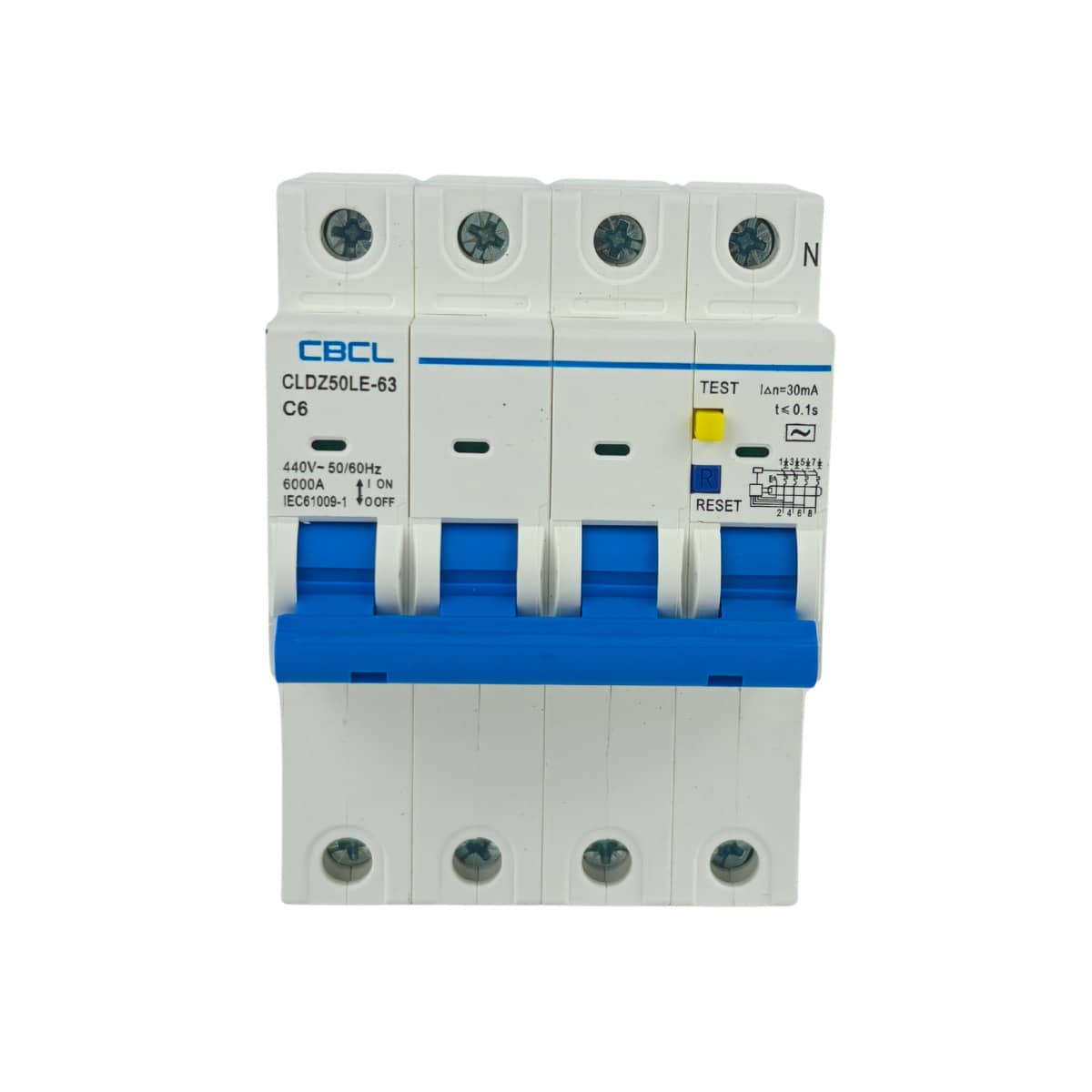 CBCL Circuit Breakers - White - View 1